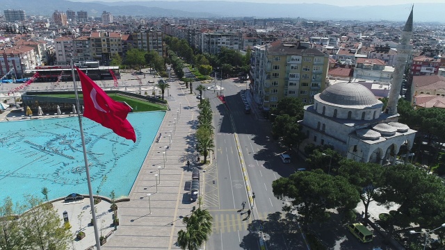 Aydın, 39 yıl 7 ay 1 gün sonra yeniden boş kaldı... İşte sokağa çıkma yasağından kareler