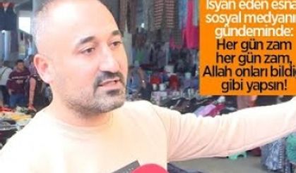 İsyan eden esnaf sosyal medyanın gündeminde