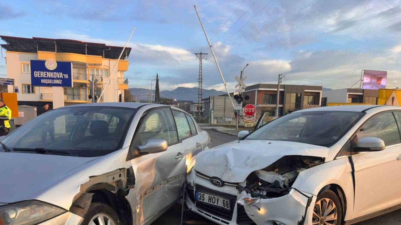 İncirliova’da otomobiller çarpıştı: 1 yaralı