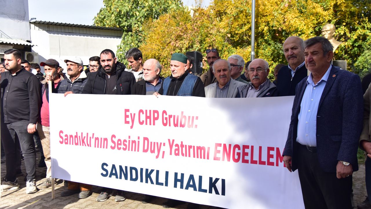 Sandıklı Mahallesi'nden CHP Grubu'na tepki